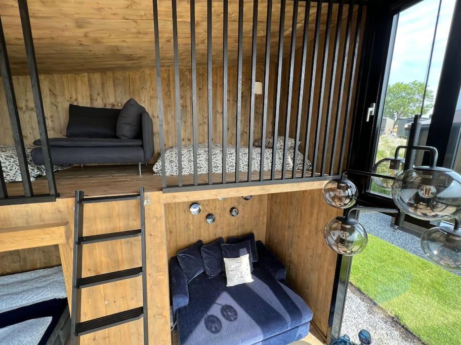 Attraktiv & Smart Funkishytte Pa Nes Strandhager. Årnes Kültér fotó